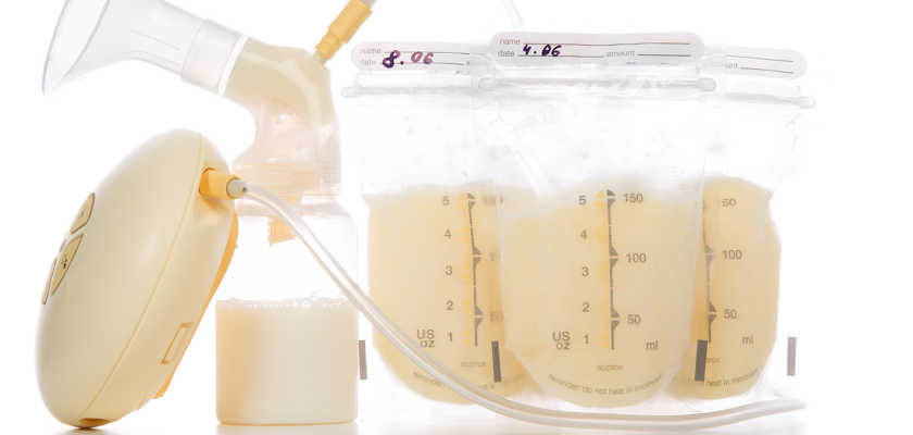 Pumping Breastmilk and Building a Stash